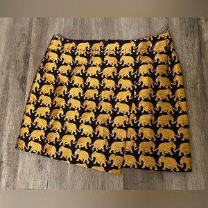 J. Crew elephant skirt
